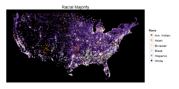 Racial plurality in US schools.